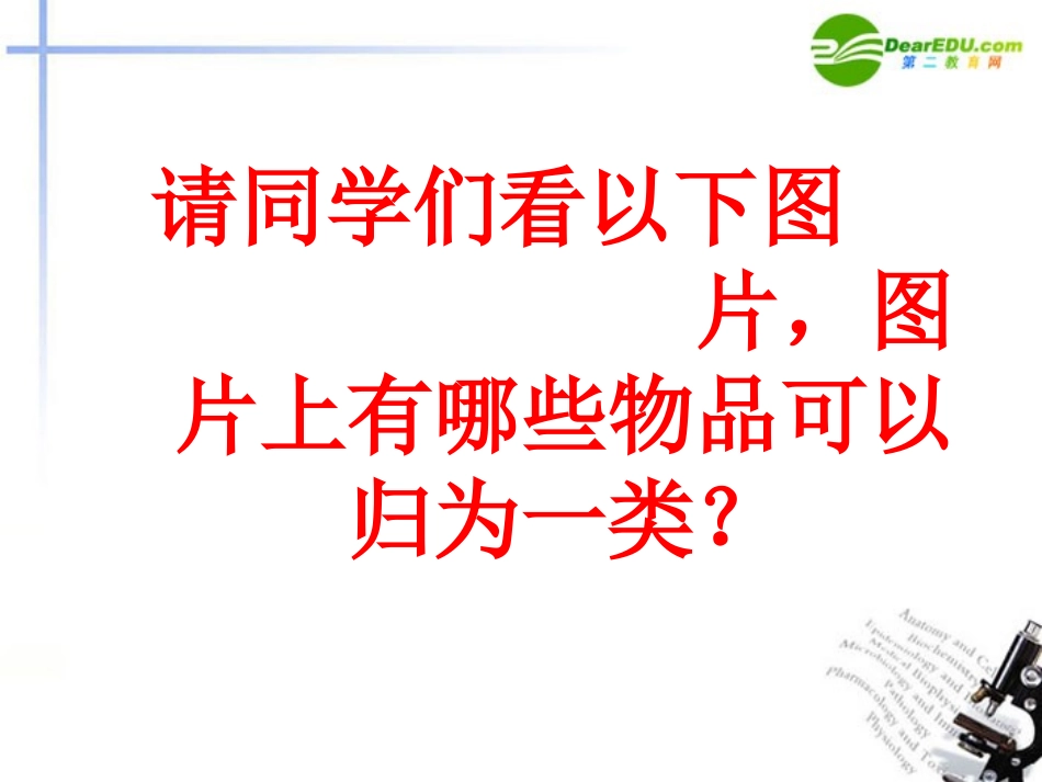 七年级数学上册《同类项》课件-华东师大版_第3页