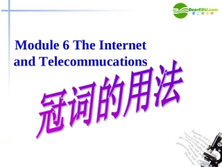 高中英语-module6-grammar课件--外研版必修1