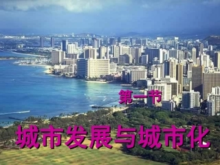 第一节城市发展与城市化-(4)