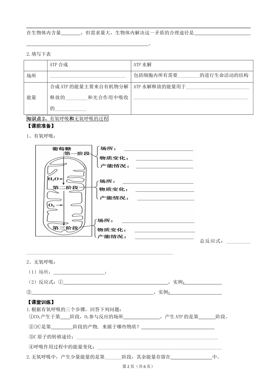 第9讲细胞呼吸_第2页