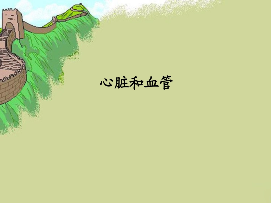 心脏和血管._第1页