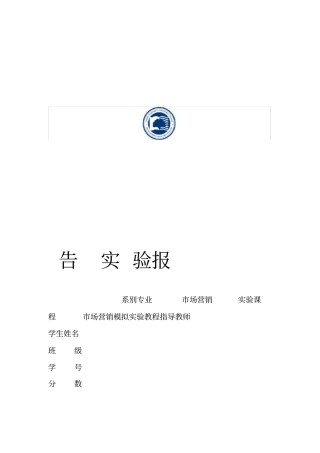 因纳特场营销沙盘模拟演练报告总结