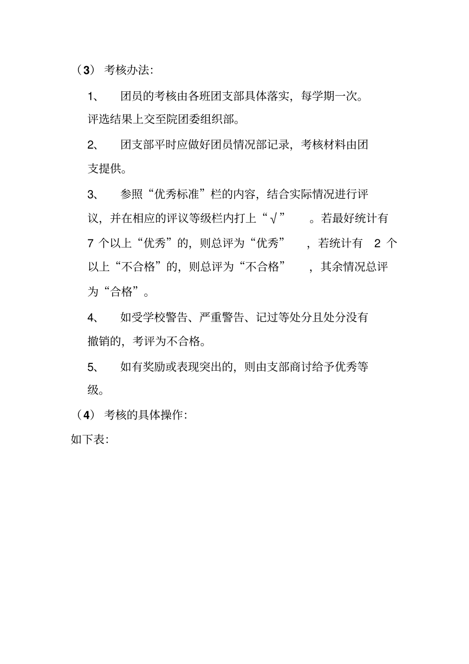 团员考核制度_第2页