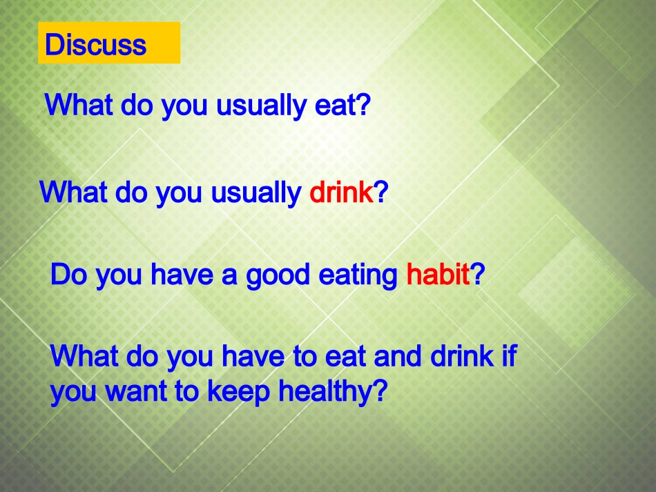 福建省厦门市思明区东埔学校八年级英语上册-Unit-1-How-often-do-you-do-exercise-Section-B课件-人教新目_第2页