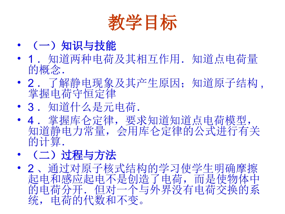 一、电荷库仑定律_第2页