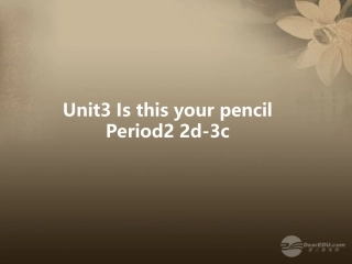 七年级英语上册-unit3-period2课件-人教新目标版