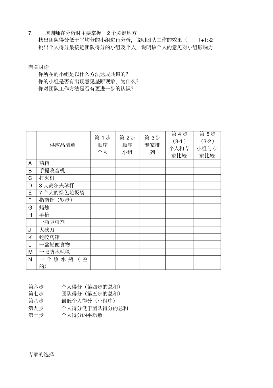 团队建设游戏超全_第2页