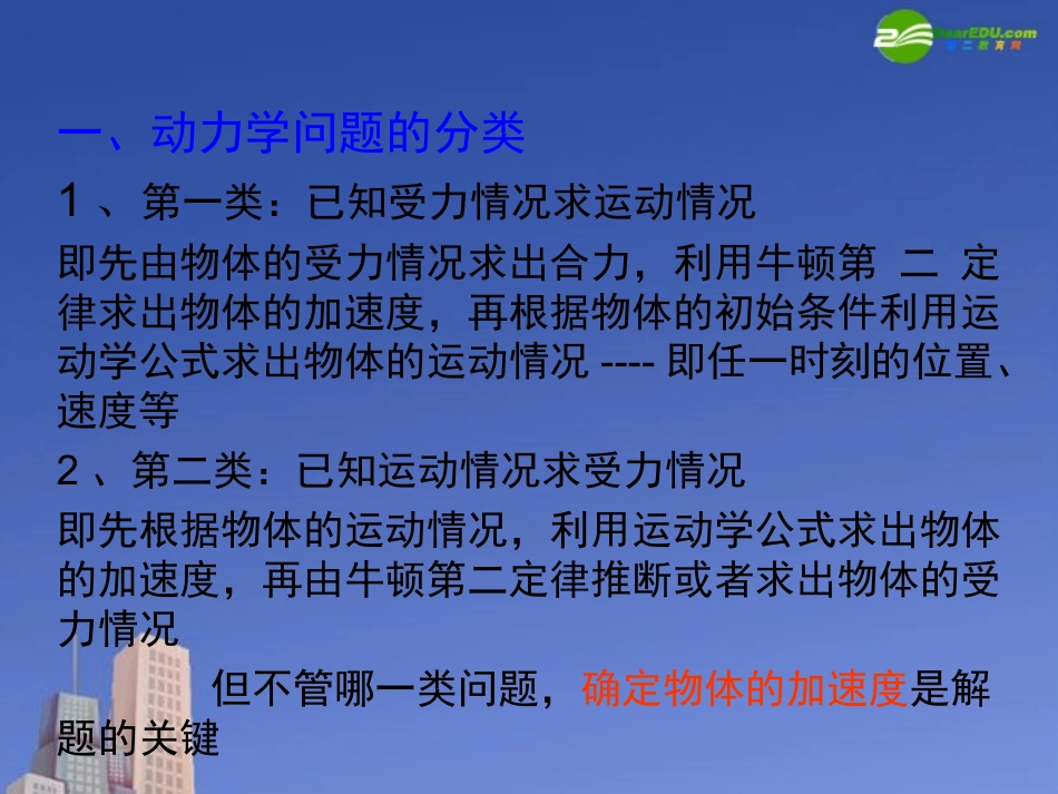 高中物理《牛顿第二定律的应用》课件-粤教版必修1_第3页