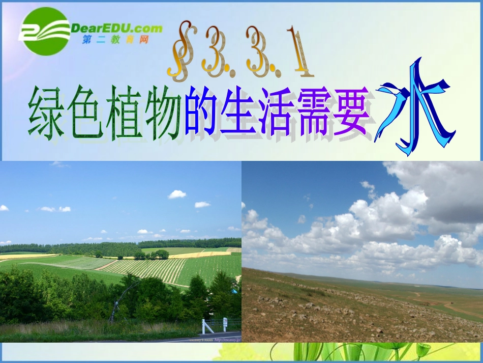 七年级生物第三章第一节绿色植物的生活需要水课件人教版_第3页