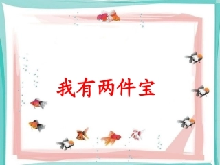 《我有两件宝》课件3
