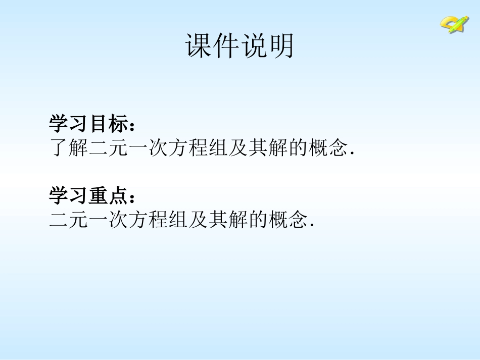8.1二元一次方程组(1)_第2页