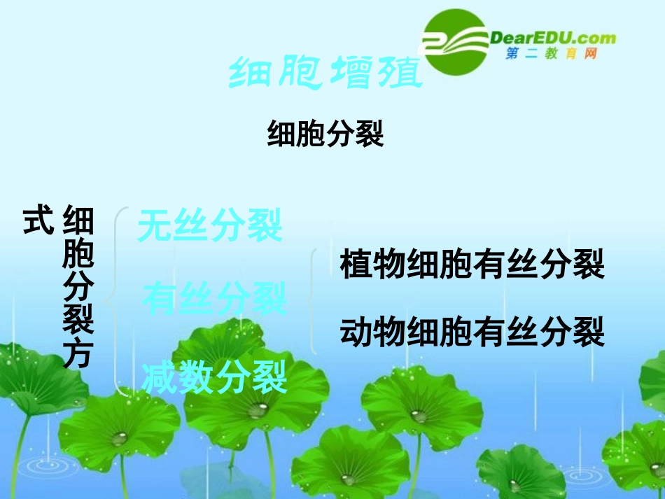 高一生物：5.1《细胞增殖》课件02(苏教版必修1)_第2页