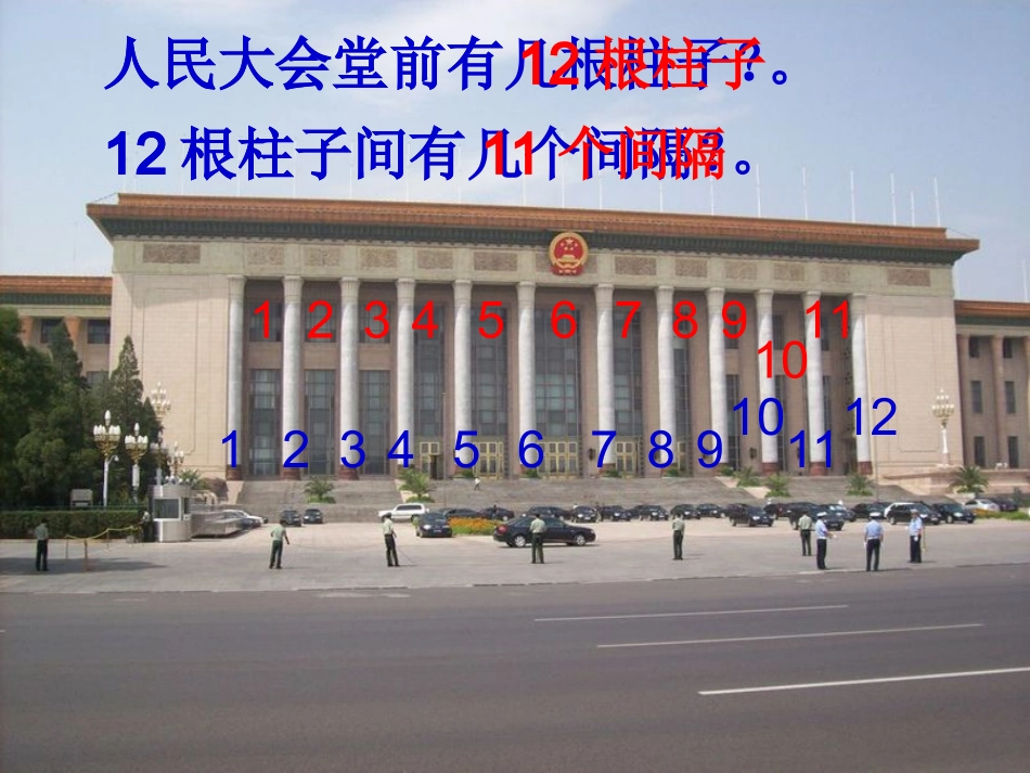 人教版小学数学四年级下册《植树问题》PPT课件_第2页