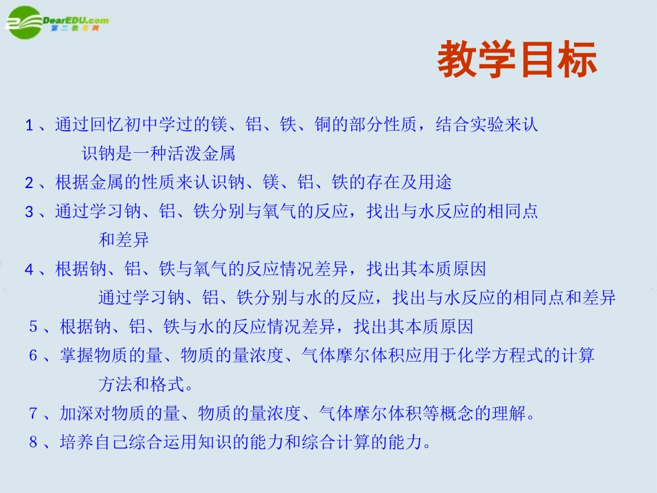 高中化学-3.1《金属的化学性质》课件-新人教版必修1_第2页