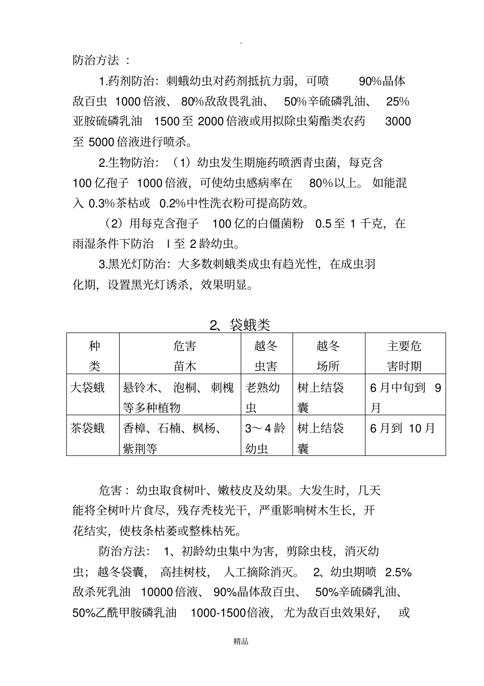 园林绿化常见病虫害防治_第2页