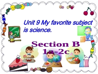 SectionB1a—1d