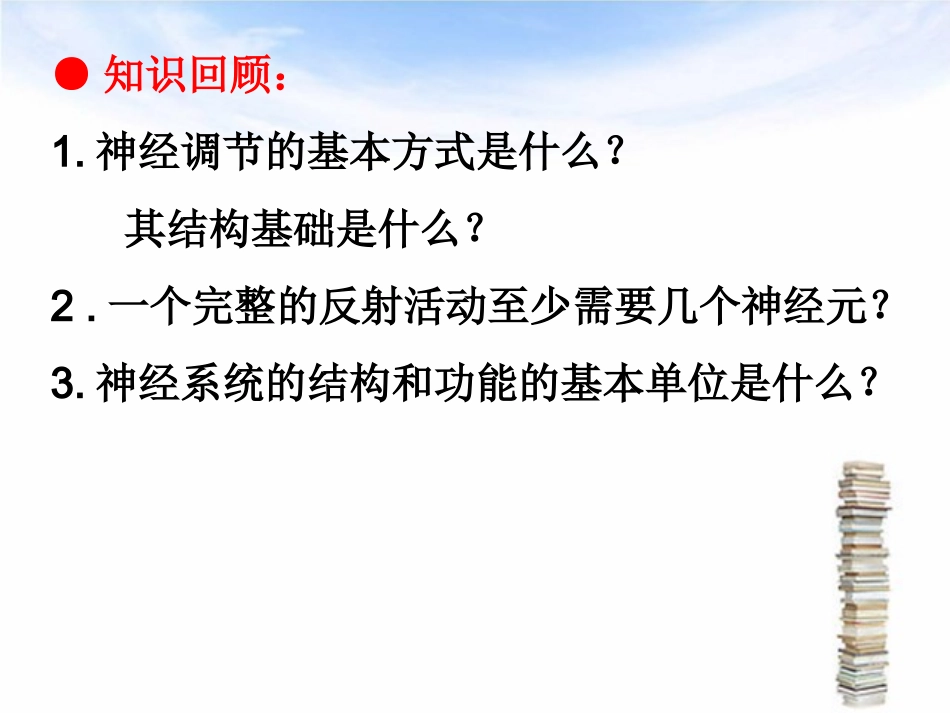 高中生物-2.2人体生命活动的调节(神经调节)课件-苏教版必修3_第2页