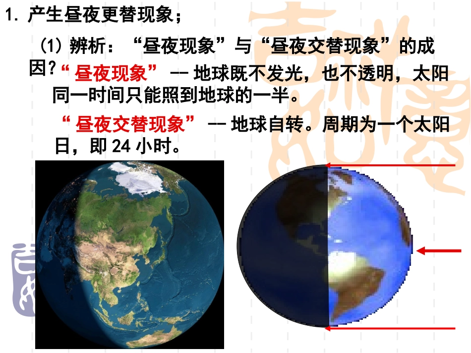 -第二节地球自转的地理意义_第2页