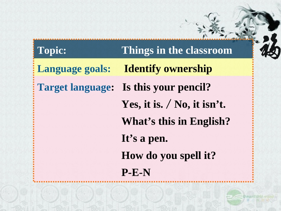 2012年秋七年级英语上册-Unit-3-Is-this-your-pencil-Grammar-focus-3c课件-人教新目标版_第2页