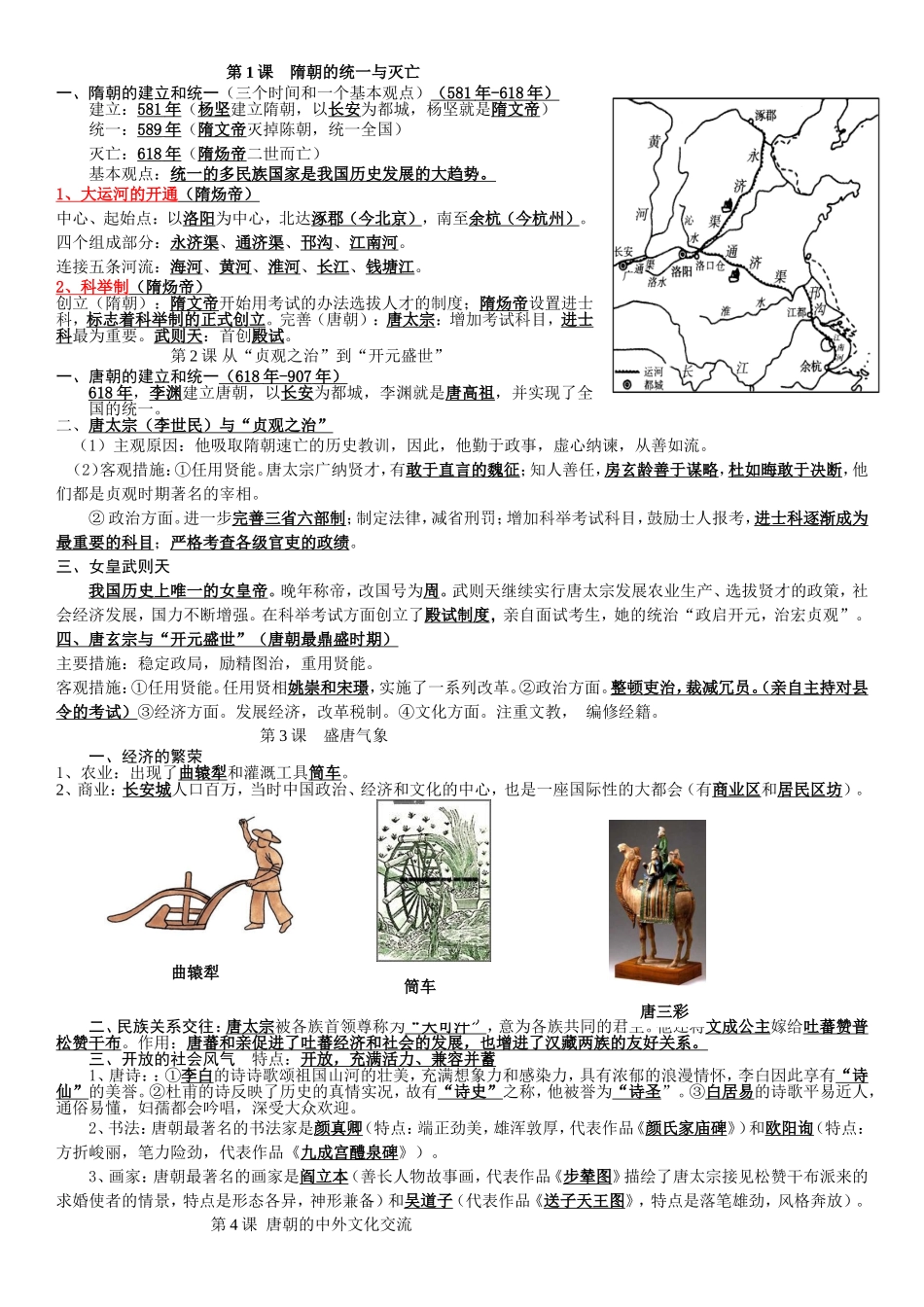 历史复习提纲---副本_第1页