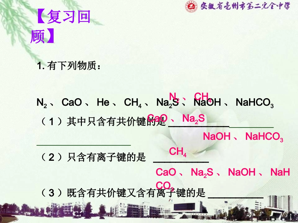 一些典型分子的空间构型_第3页