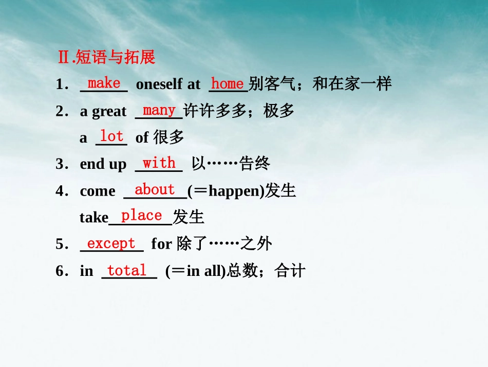 【步步高】福建省2012高考英语总复习-Unit2English-around-the-world课件-新人教版_第3页