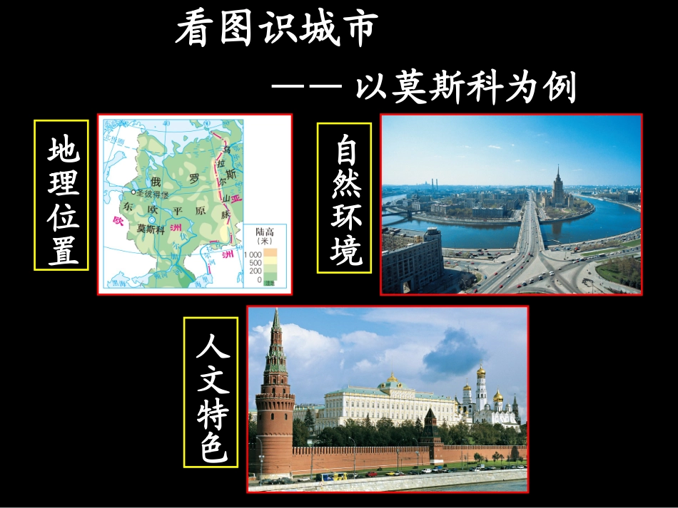 2012版历史与社会新教材课件系列：综合探究四--如何认识城市——以莫斯科为例_第3页