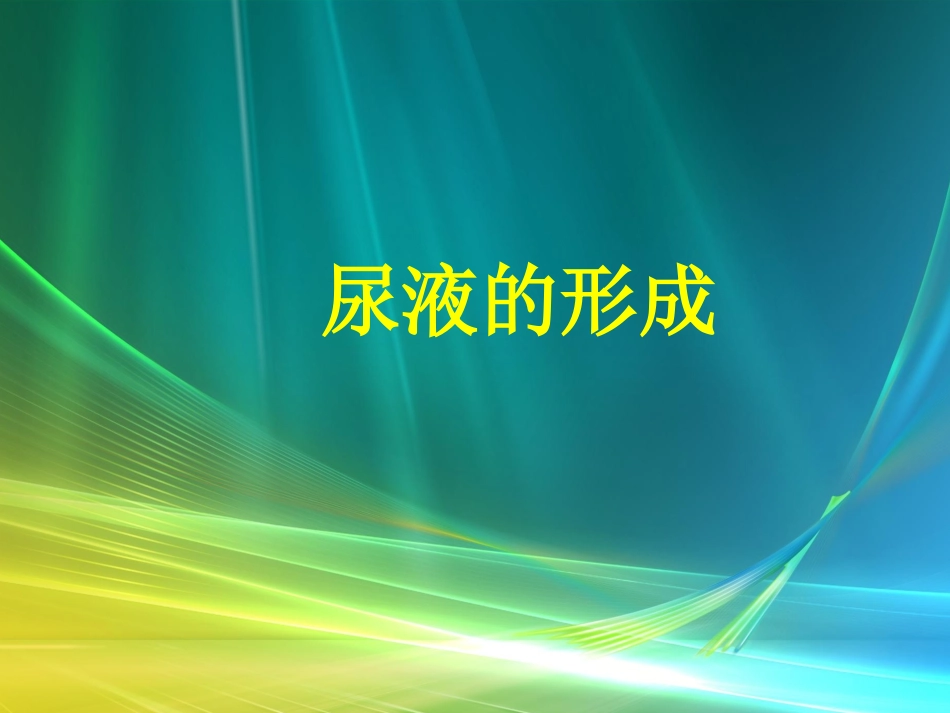 七年级生物尿液的形成-说课-课件冀教版_第2页