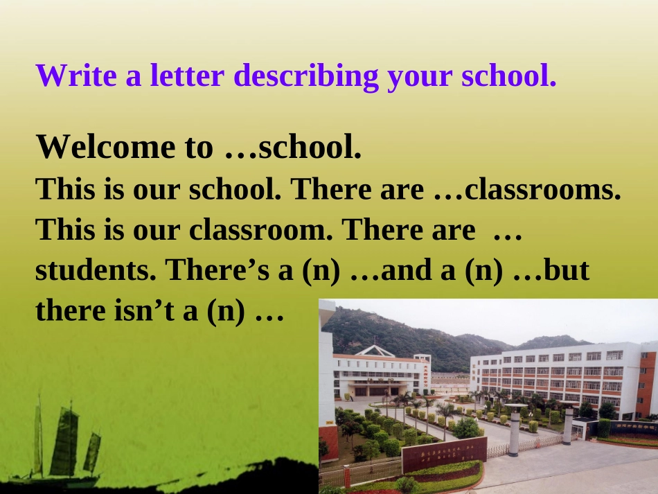 天津市青光中学2011-2012学年七年级英语上册-Module-3-Unit-3课件-外研版_第3页