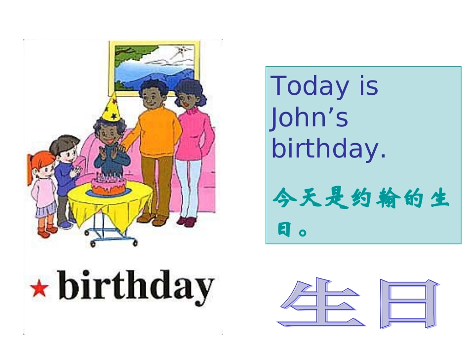 人教版PEP小学五年级英语下册Unit3-My-Birthday课件PPT_第2页