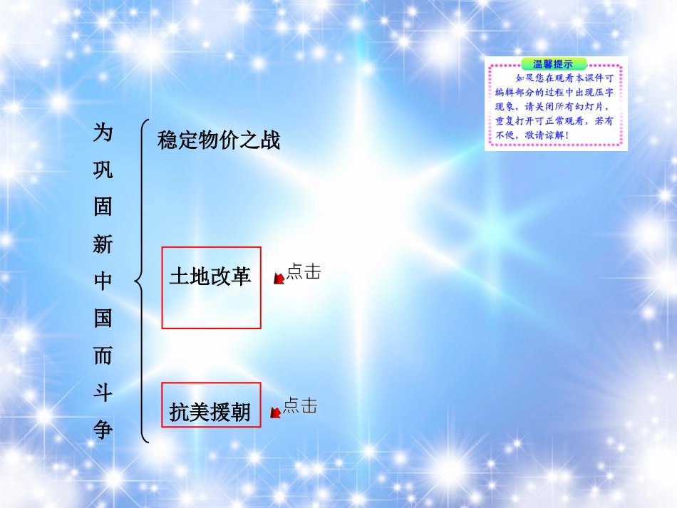 (新课标)2013年八年级历史下册-1.2为巩固新中国而斗争课件-北师大版_第3页