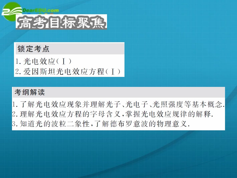 高中物理-波粒二象性课件-新人教版选修3-5_第2页