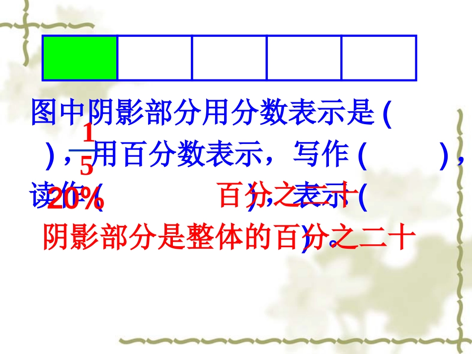 《认识百分数整理与复习》龚店实验学校_第3页