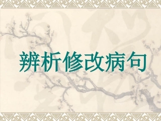 病句与佳句-(3)