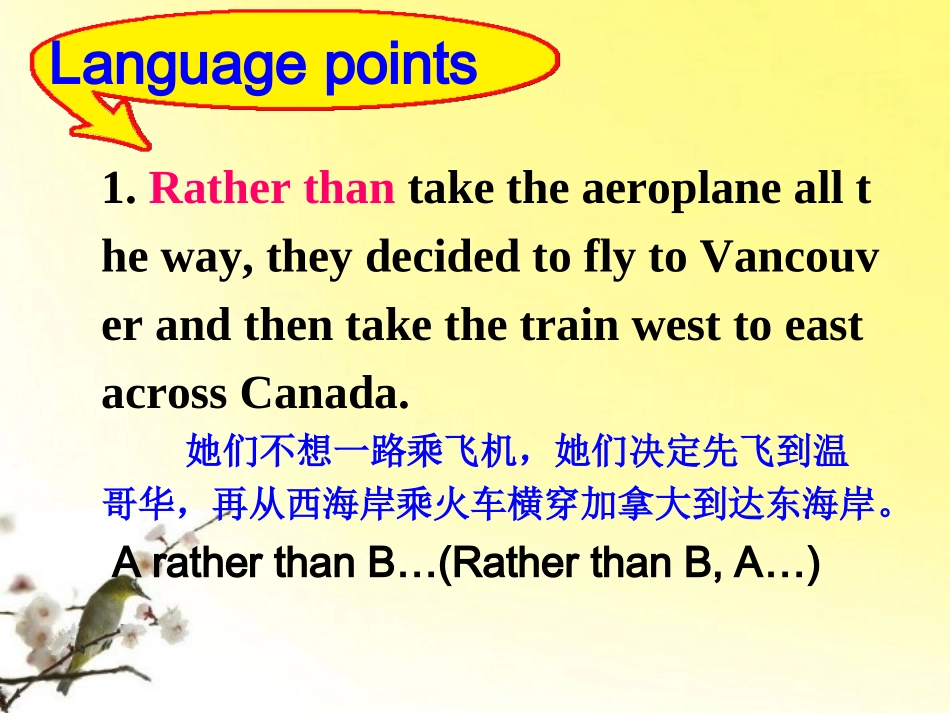 浙江省安吉县振民中学高一英语《Unit5-Canada—“The-True-North”：Language-points》课件2_第3页