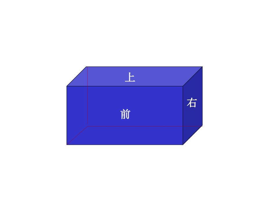 长方体和正方体的表面积陕西省子长县东风小学张磊_第3页