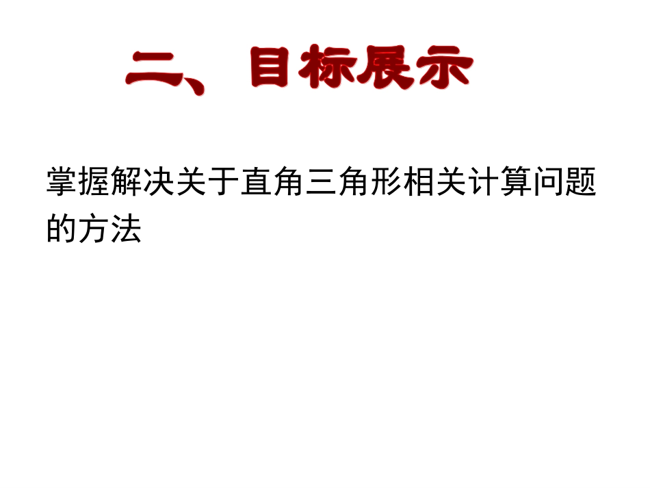 《中考专题复习-关于直角三角形的相关计算》_第3页