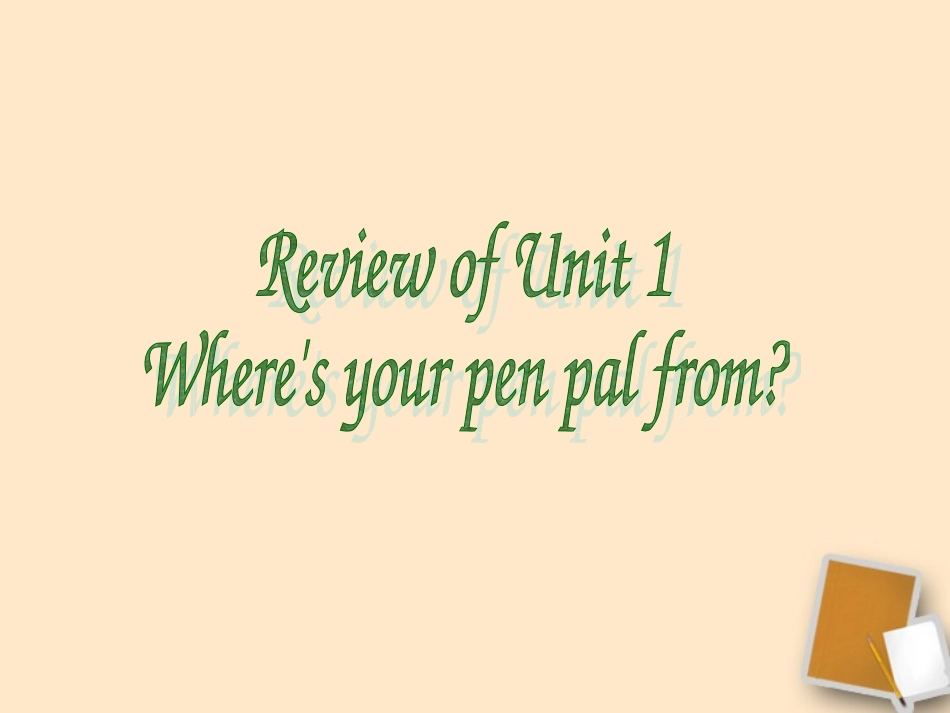 七年级英语下册Units-1-6-Review课件-人教新目标版_第2页