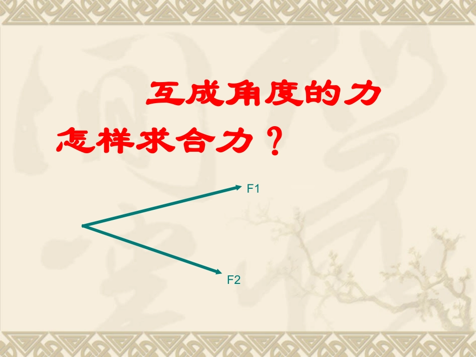 3.4力的合成课件_第3页