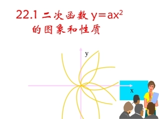 《二次函数y=ax2的图象和性质》.1.2二次函数y=ax2的图像及性质2