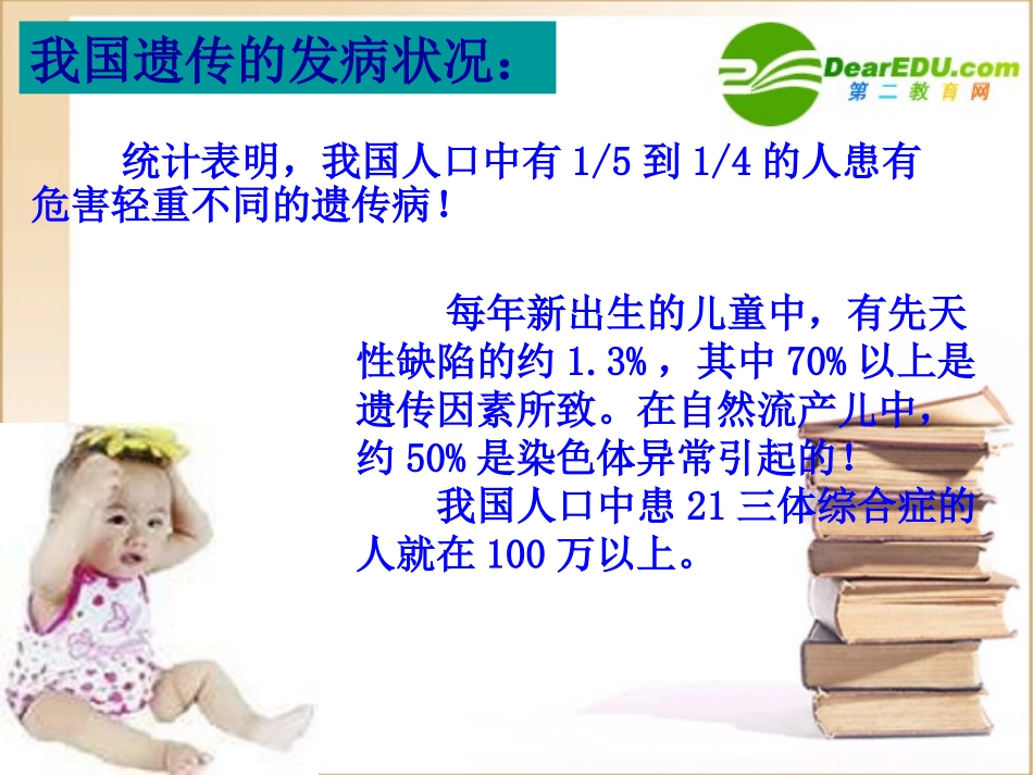 高中生物第3节-人类遗传病课件人教版必修2_第2页