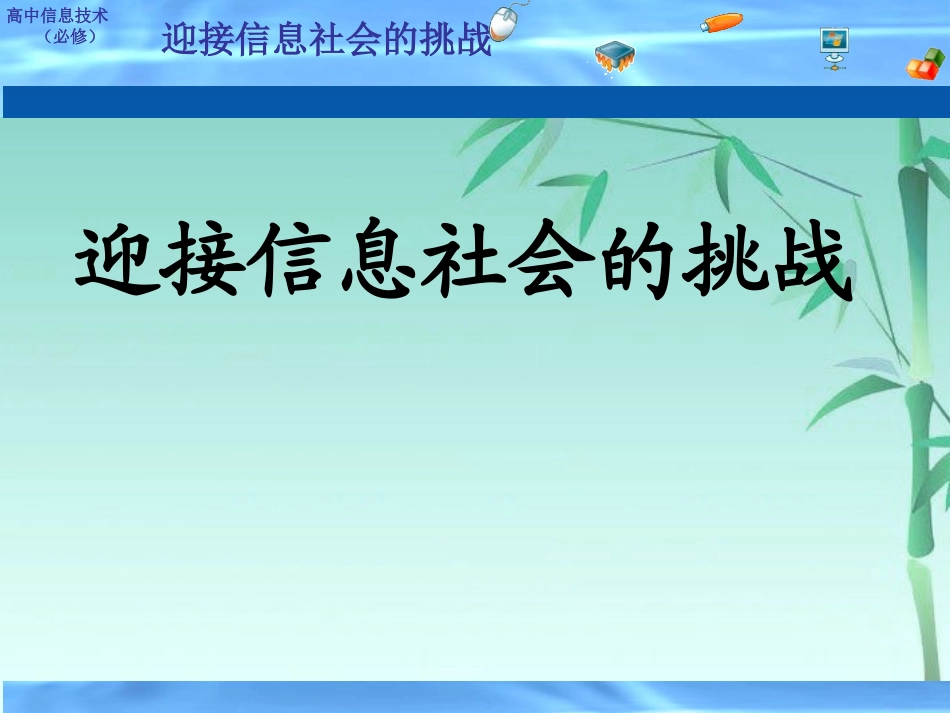 1.2.3迎接信息社会的挑战_第2页