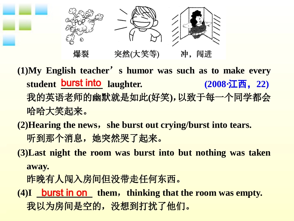 2012届高考英语一轮复习-Unit-4-Earthquakes课件-新人教版必修1_第3页