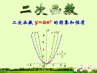 二次函数的图像和性质(第2课时)