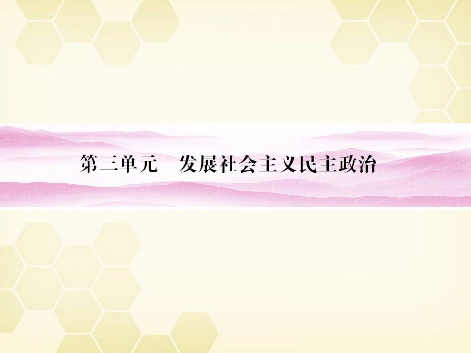 《金版新学案》2012高考政治总复习-第1讲-我国的人民代表大会制度课件-新人教版必修2_第1页