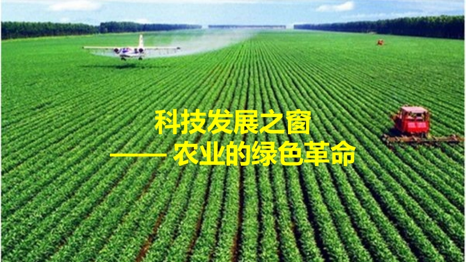 科技发展之窗-农业的绿色革命_第2页
