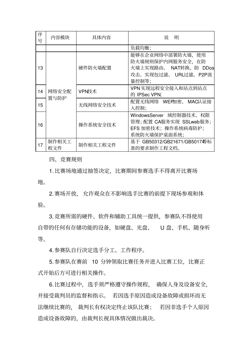 国赛中职网络搭建及应用竞赛规程_第3页