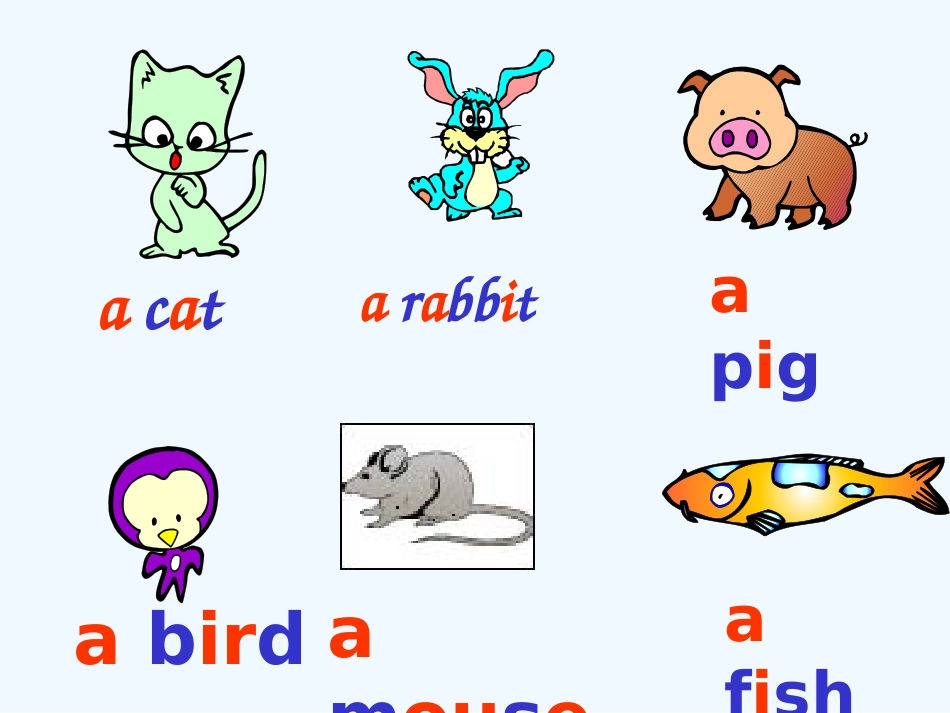 2012新广州版小学英语三年级上册Unit11-They-are-lovely_第3页