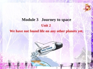 Unit2Wehavenotfoundlifeonanyotherplanetsyet.