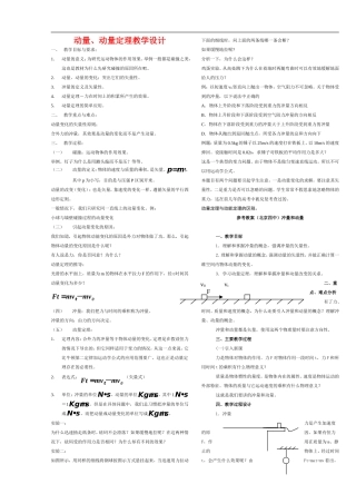高中物理-动量定理-人教版必修2